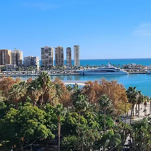 Penthouse With Solarium In The Center Of Malaga-atico Con Solarium En El Centro De Apartment